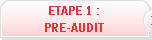 Etape 1 : Pre-Audit